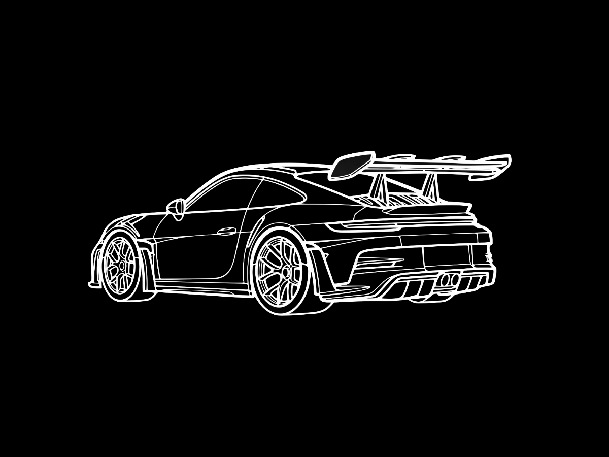 Poster Porsche GT3RS