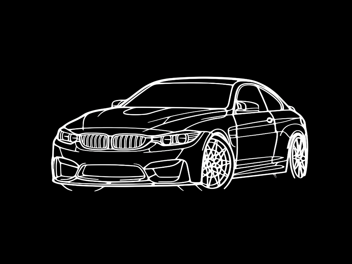 Poster Bmw M4
